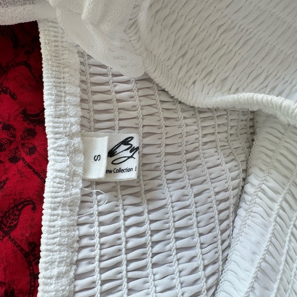 White Ruffled Dress - Picture 3 of 3